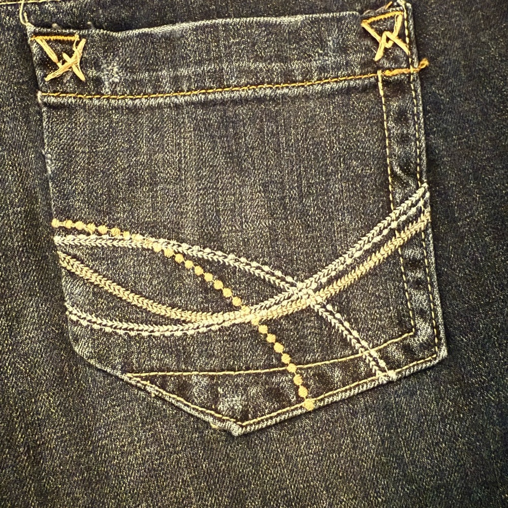 Maurices Dark Blue Denim Shorts - Picture 5 of 6